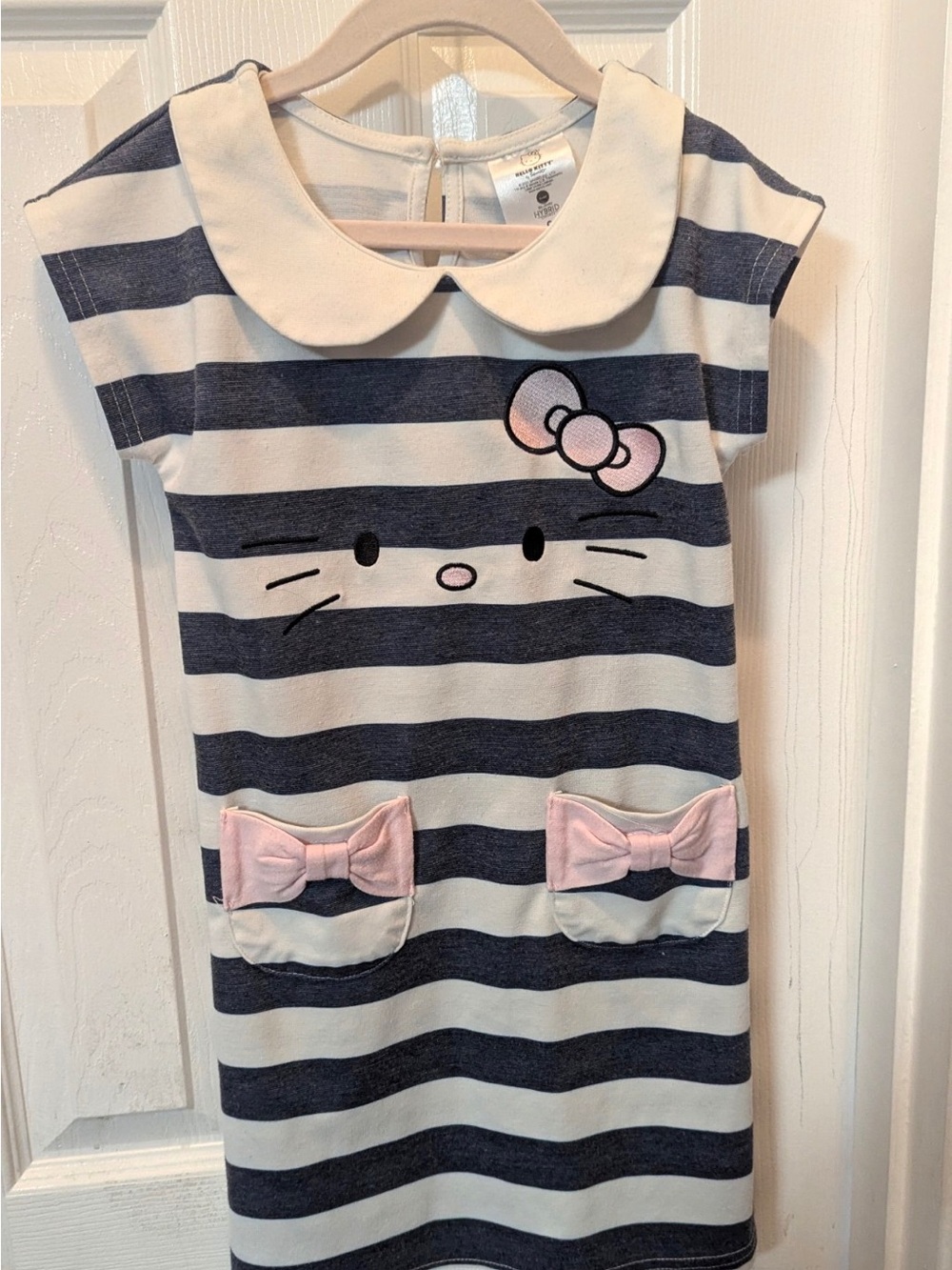 Hello Kitty White Kids Dress Size 6 Brand Tag
